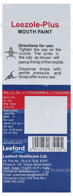 Leezole Plus Mouth Paint 15Ml